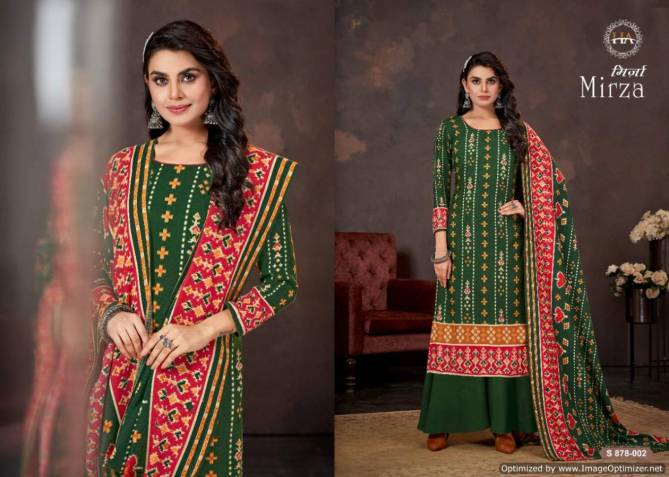 Harshit Mirza Winter Regular Wear Designer Pashmina Printed Dress Material